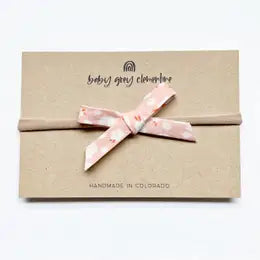 Baby Grey Clementine DaintyBow Headband