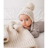 Garter Stitch Knit Blanket