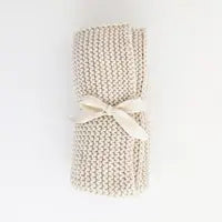Garter Stitch Knit Blanket