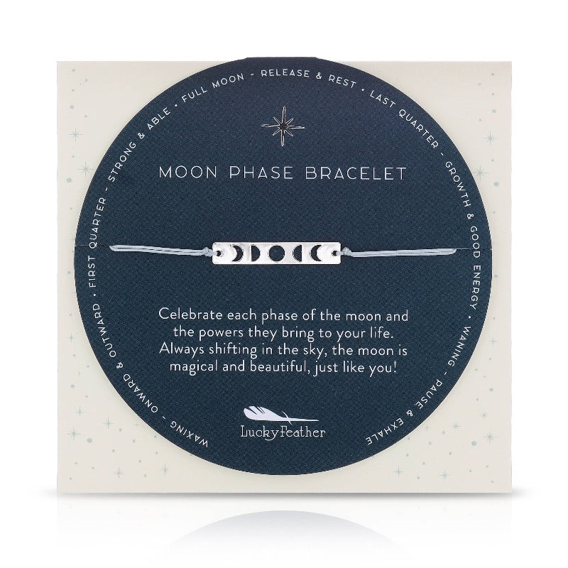 Moon Phase Bracelet - Silver