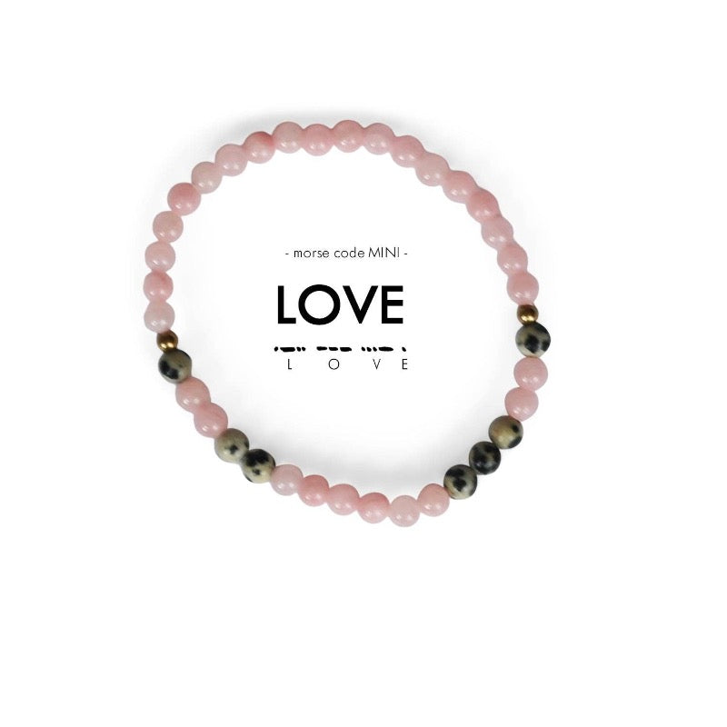 MINI Morse Code Bracelet | Love
