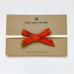 Baby Grey Clementine DaintyBow Headband