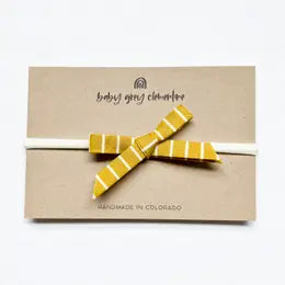 Baby Grey Clementine DaintyBow Headband