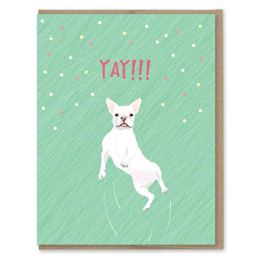 Yay Everyday Greeting Card, Recycled, USA Printed