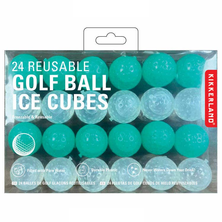 Golf Ball Ice Cubes