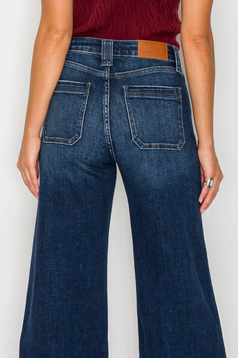 A Line Wide Leg Jeans