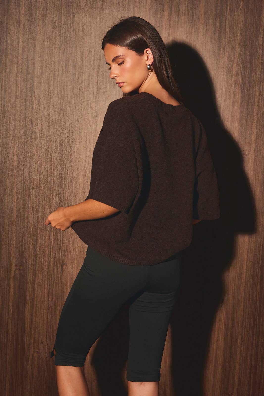 Short Sleeve Boxy Sweater