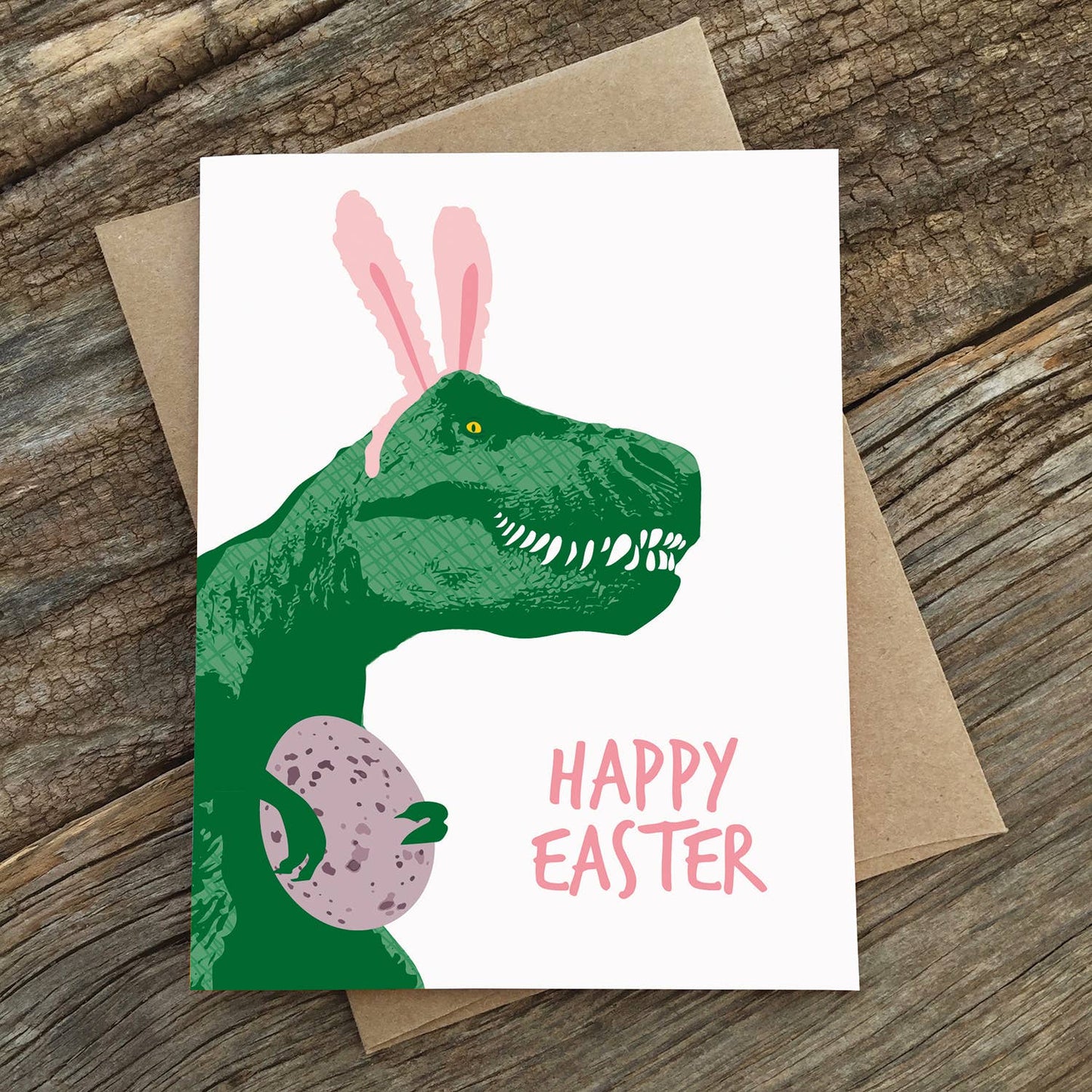 Trex Bunny Easter Card