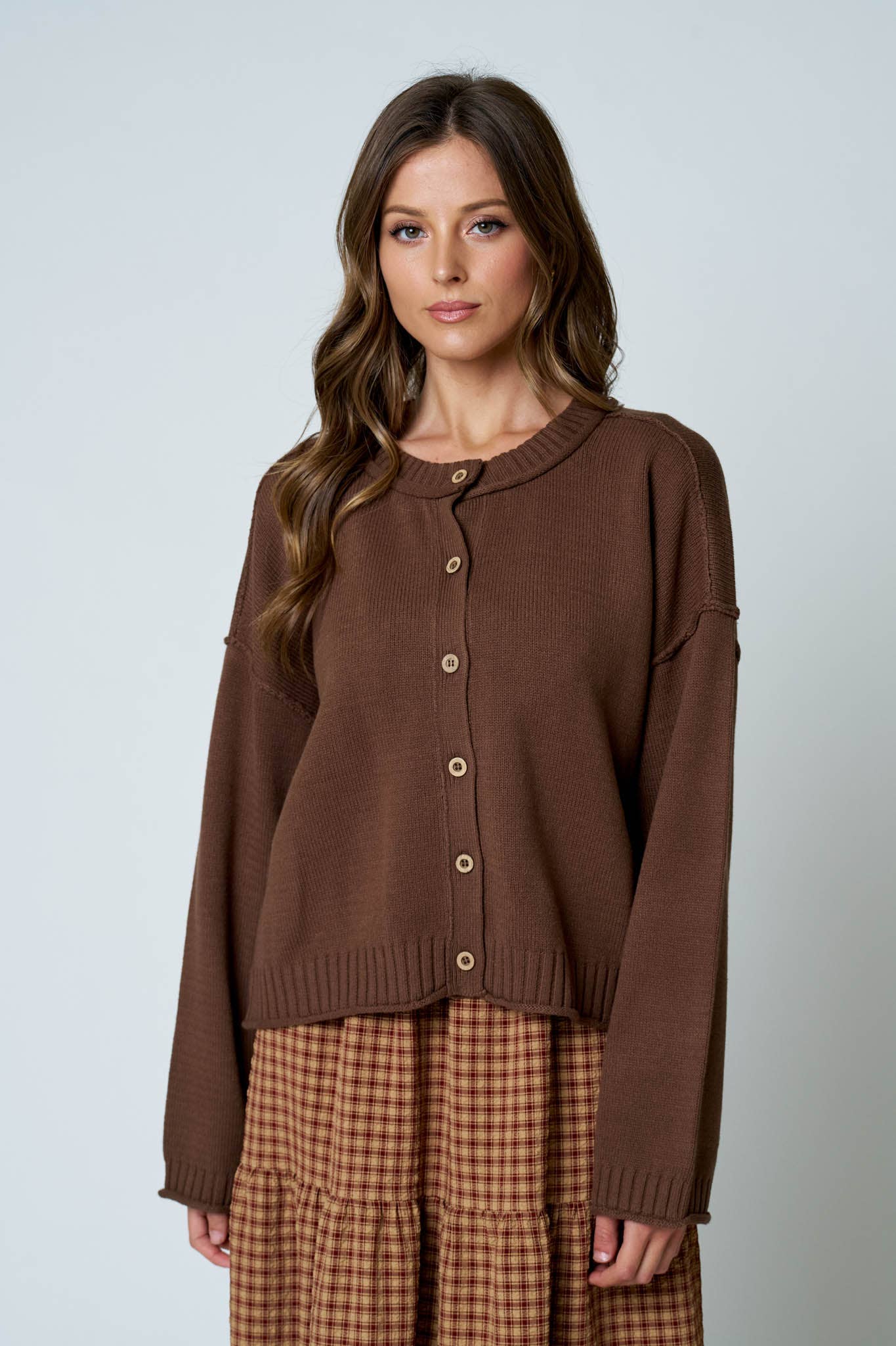 Button Down Cardigan
