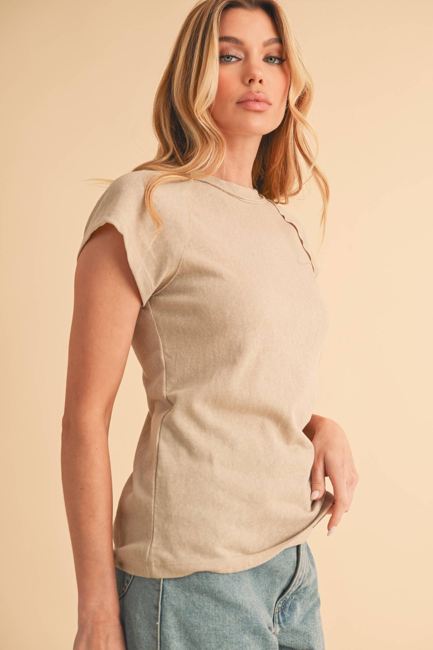 Ivy Tee - Oat