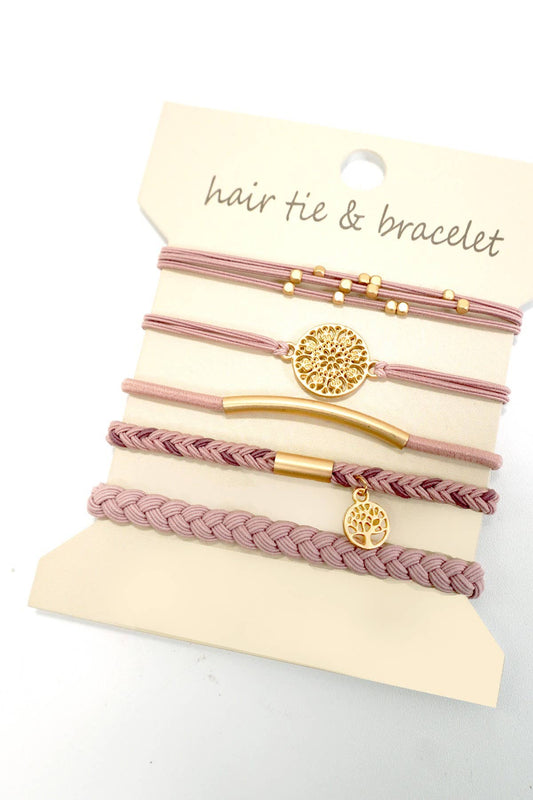 Boho Dual Function Bracelet/Hair Ties