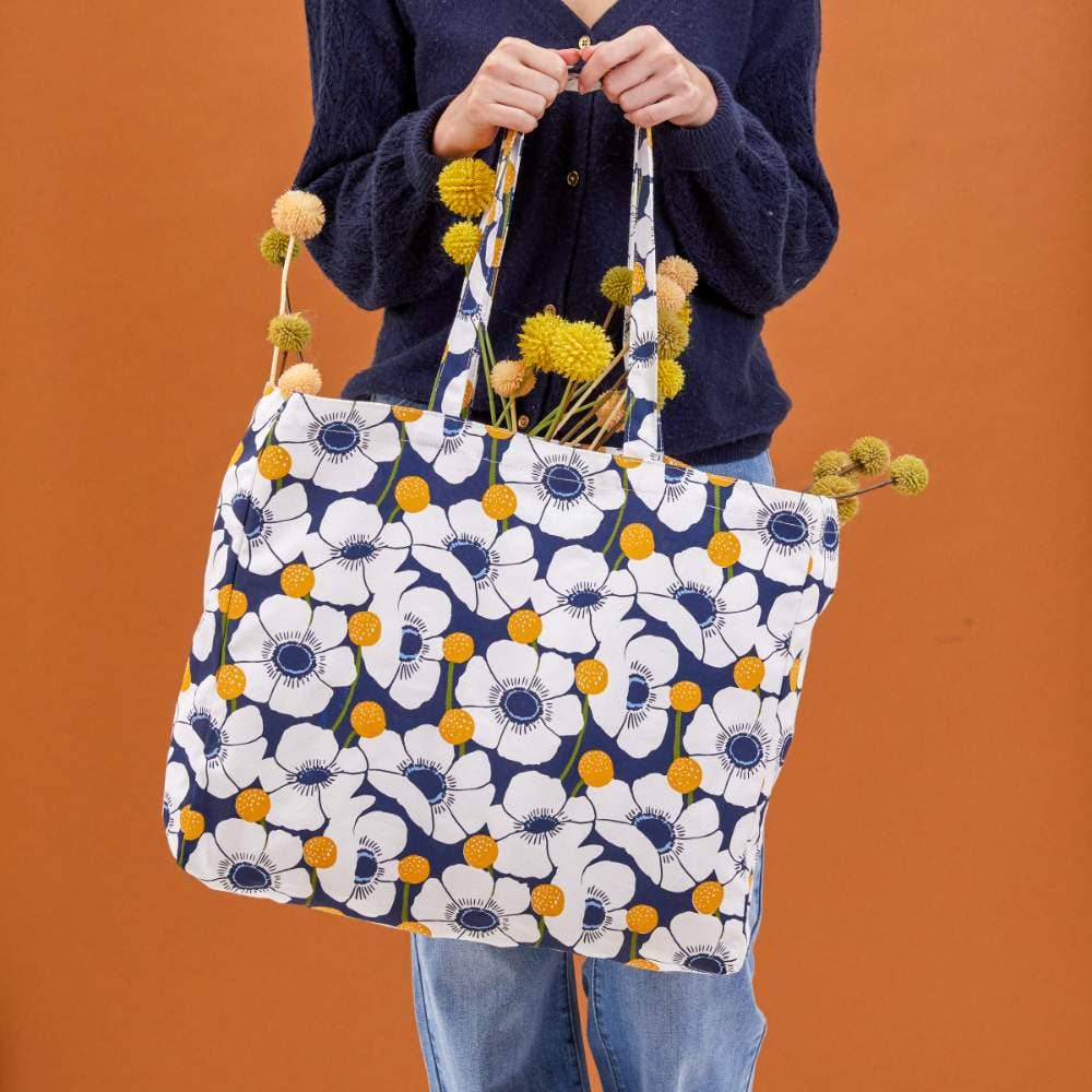 Windflower Little Shopper Tote Bag