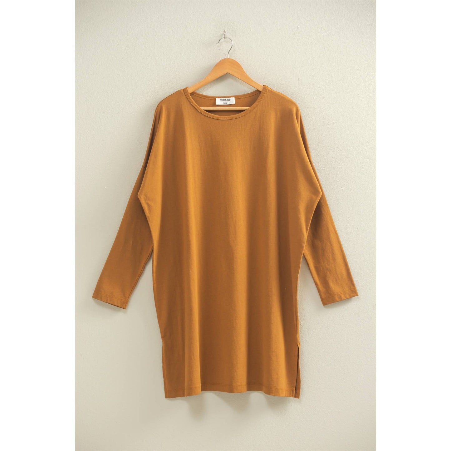 Oversized Midi Dress - Pale Brown