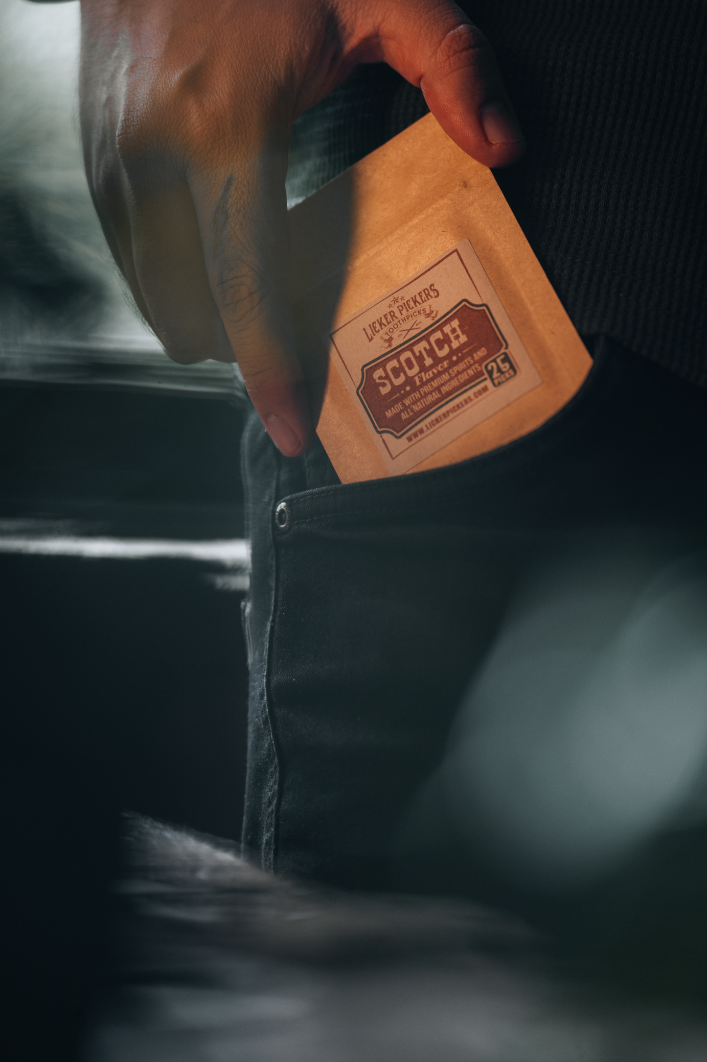 Licker Pickers Toothpicks 25-Premium Liquor-Infused Pickers