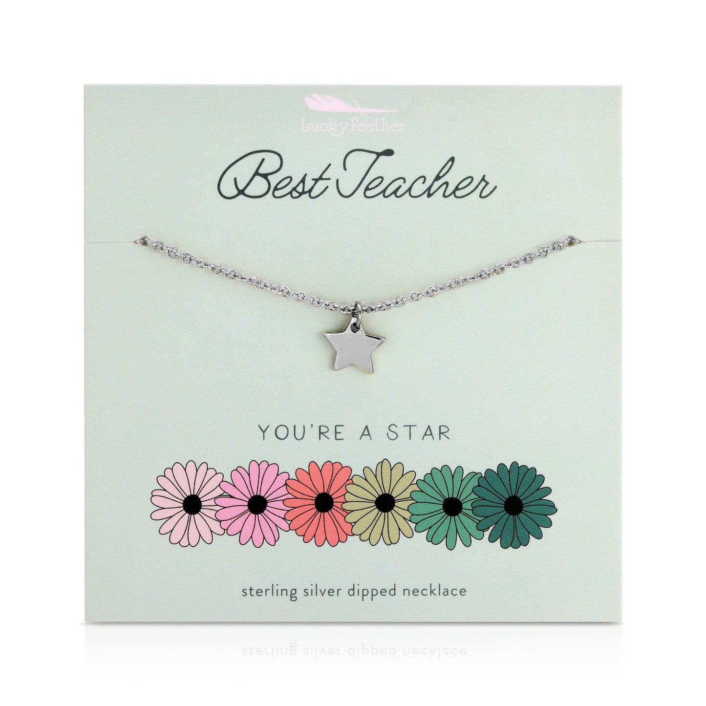 Spring Celebrations Necklace - TEACHER - Star