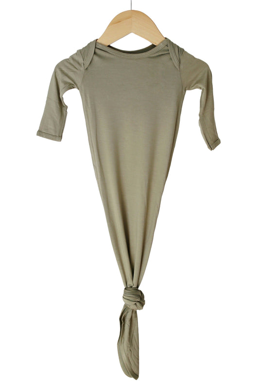 Bamboo Knotted Gown - Sage