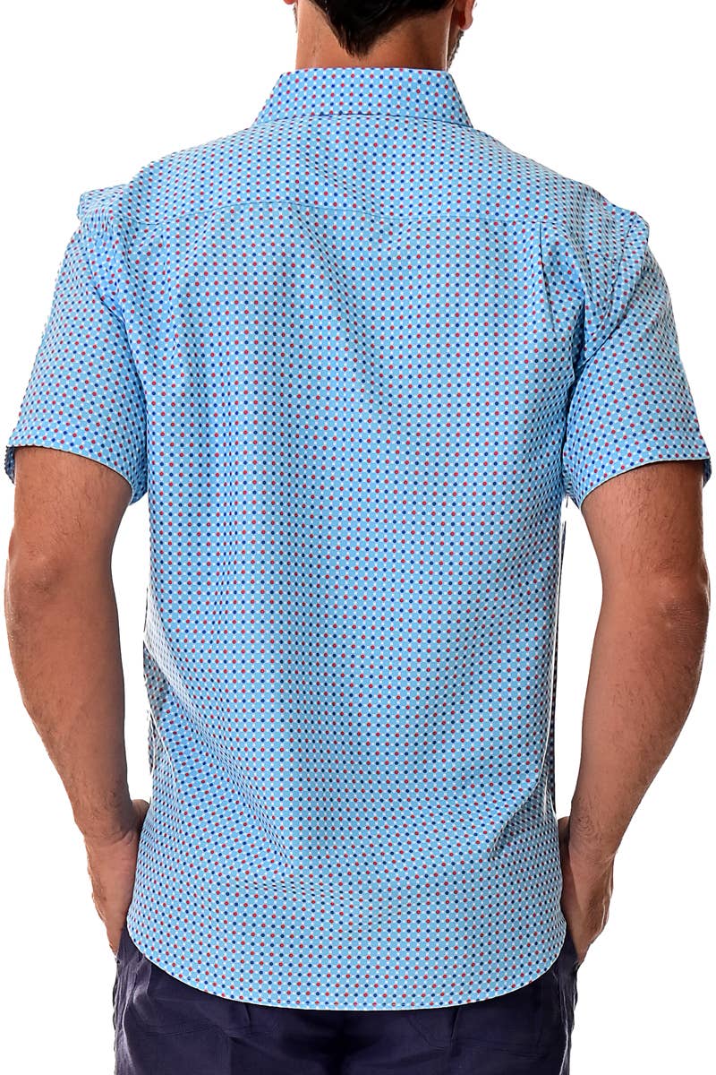 Men Button-Down Shirt - Light Blue