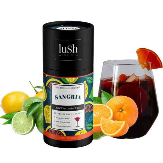 Sangria Wine Slushie - 8+Servings Organic Cocktails Mocktail