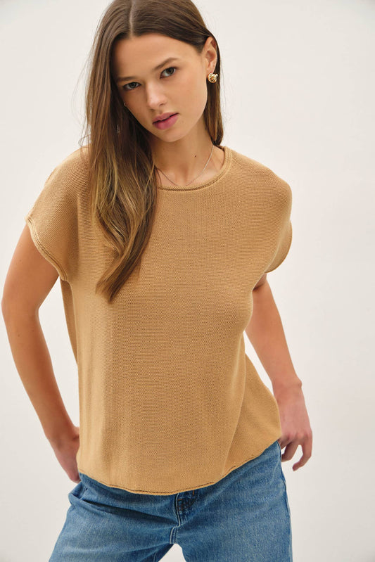 Boxy Shortsleeved Sweater