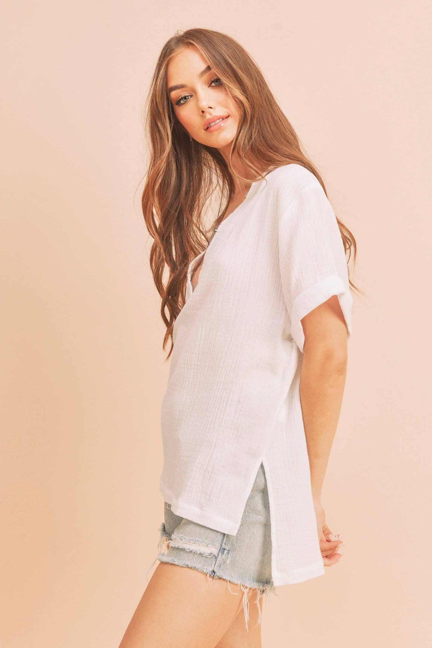 Trudie Top - White