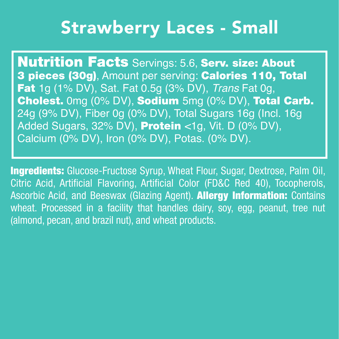 Licorice Strawberry Laces