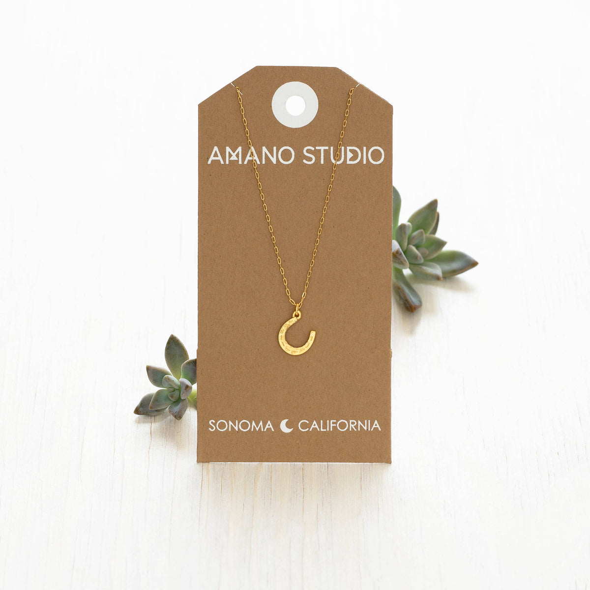 Horseshoe Charm Necklace