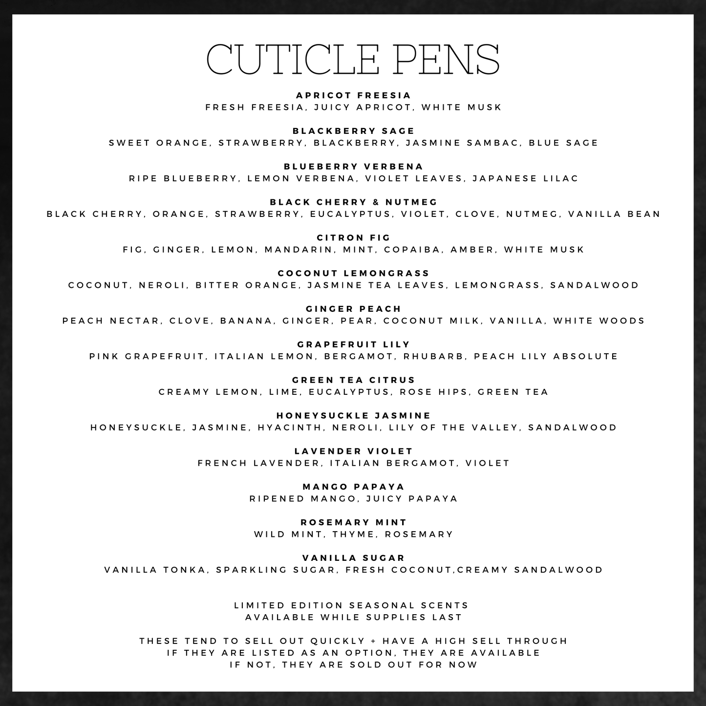 Cuticle Oil Pens | Strengthen Nails Manicure Nail Salon Spa