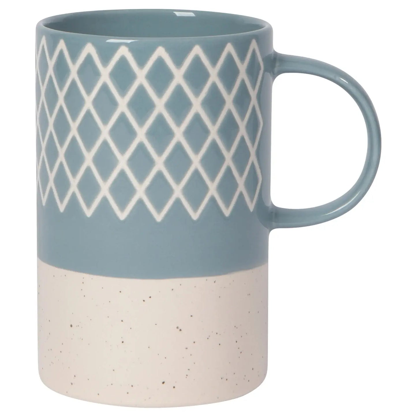 Slate Blue Etch Mug