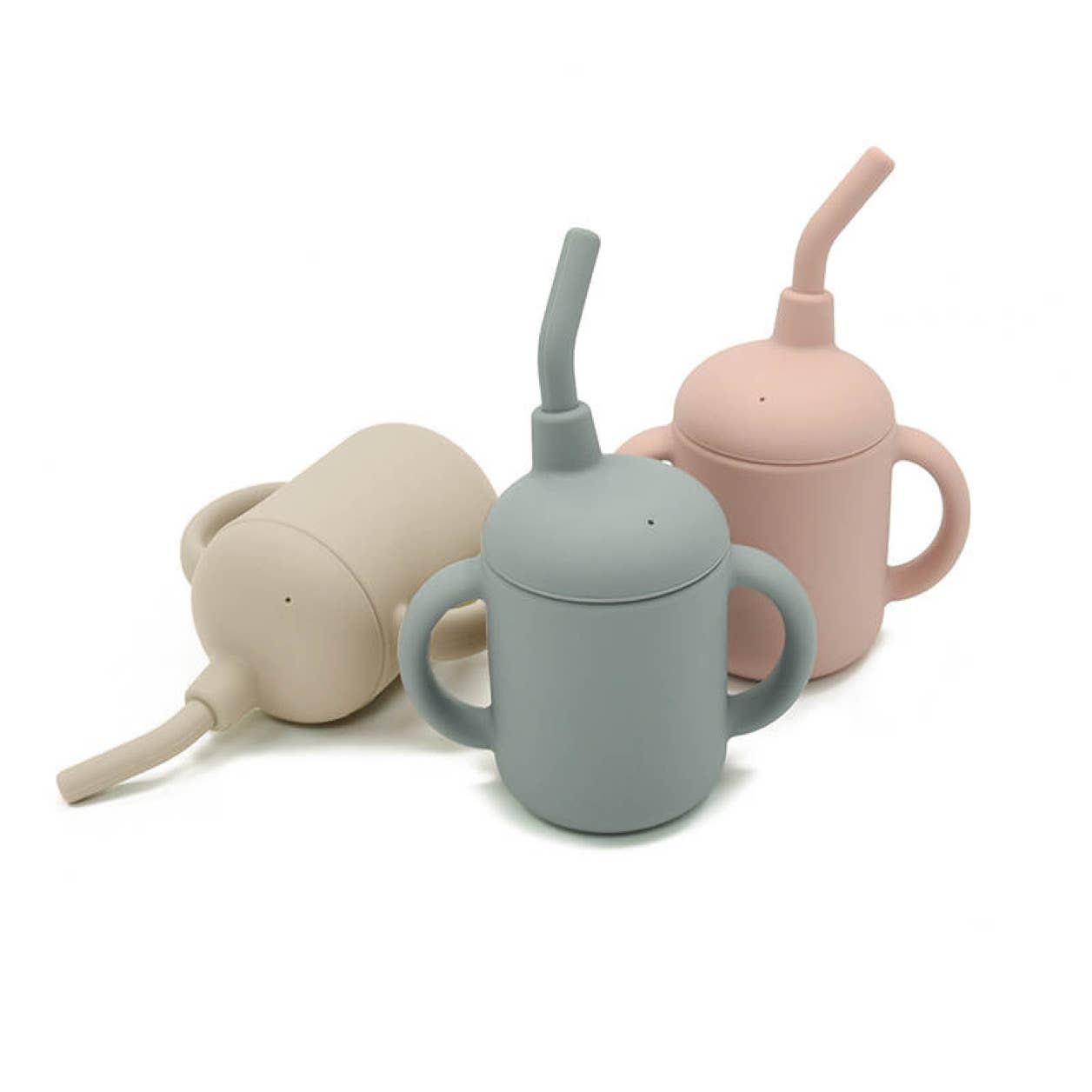 Sippy Cup with Straw - Blush