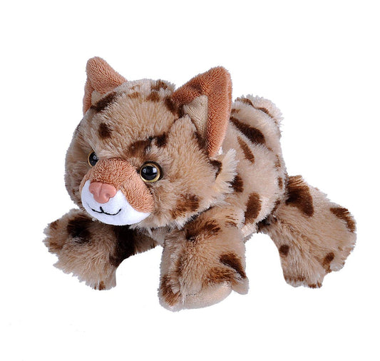 Hug'Ems-Mini Bobcat Stuffed Animal 7"