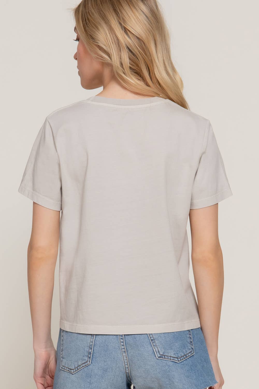 Garment Dye Tee - Taupe
