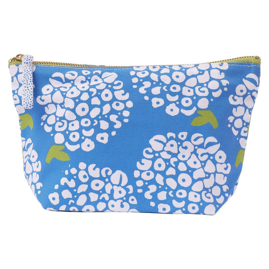 Hydrangea Blue Pouch, Medium