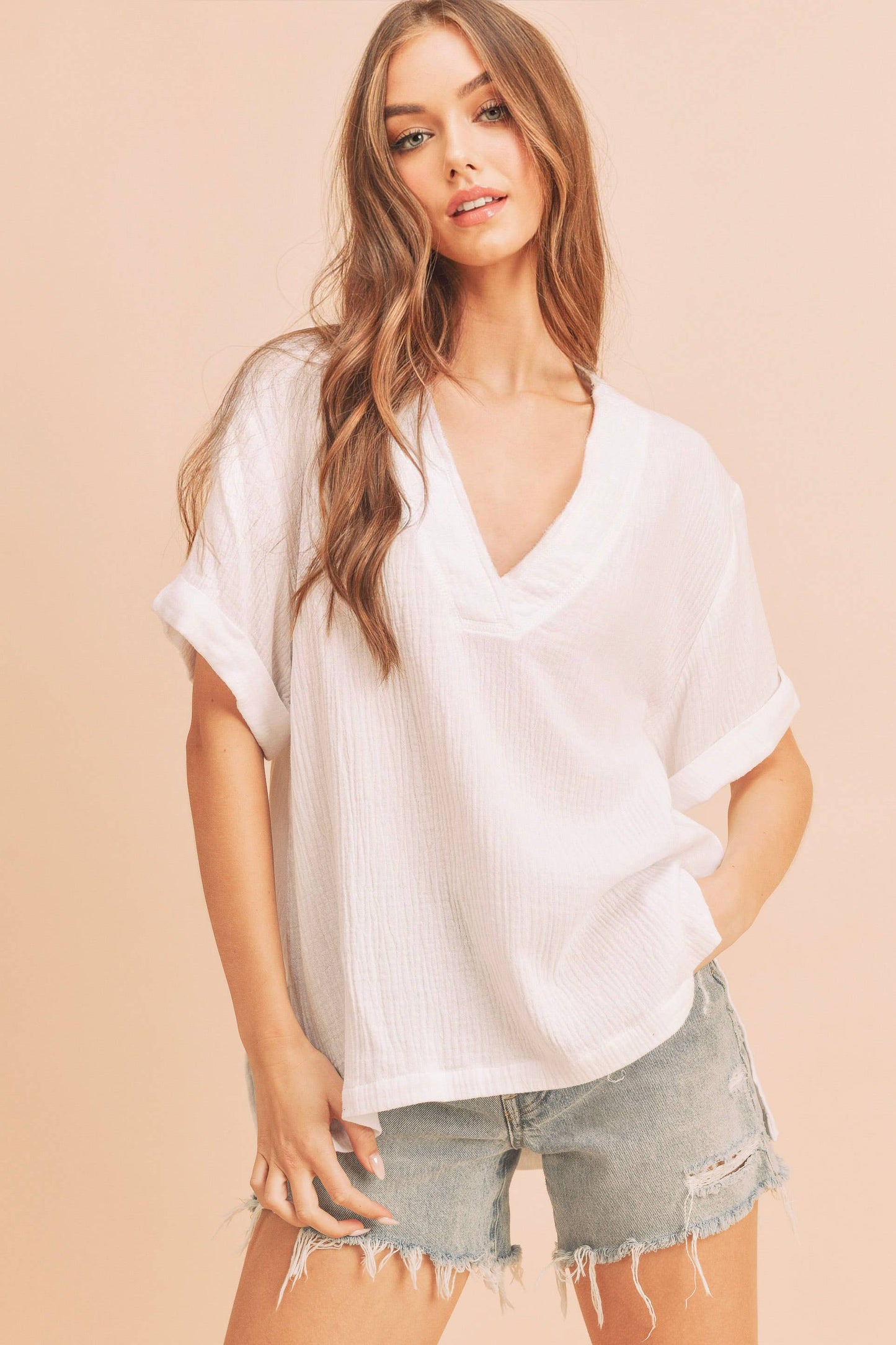 Trudie Top - White