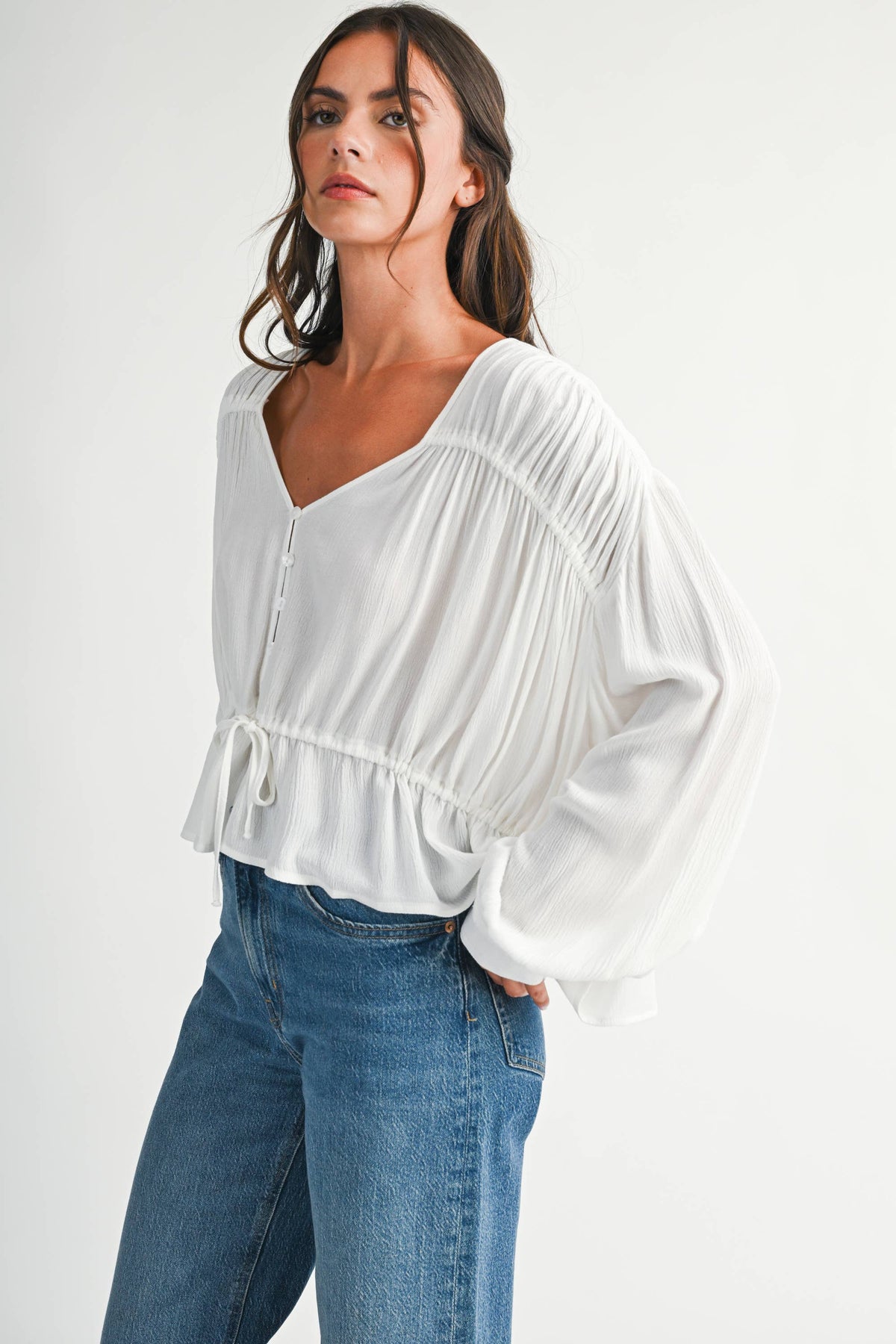 Peplum Blouse