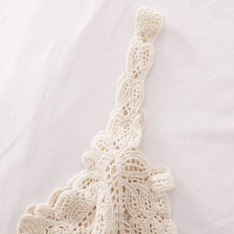Bohemia Crochet Lace v-neck tank top