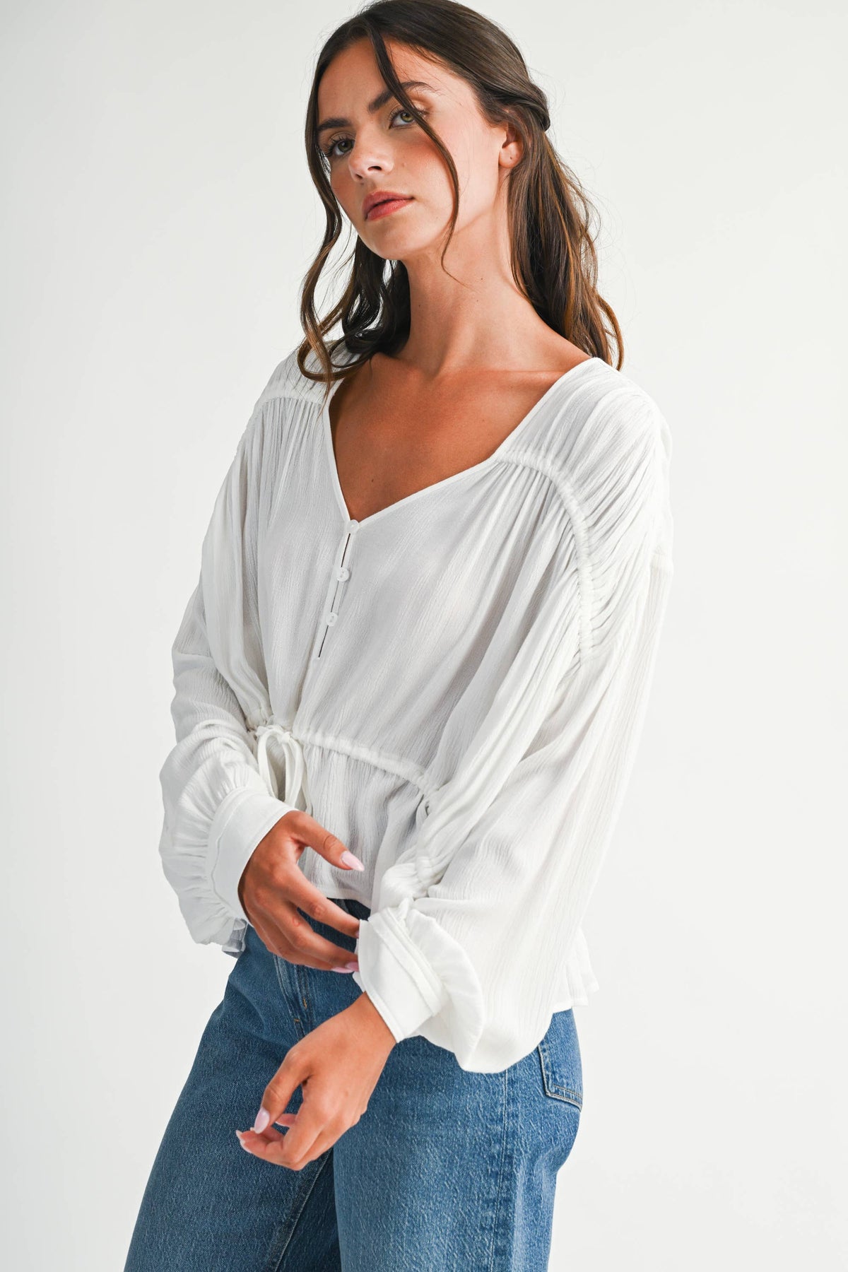 Peplum Blouse