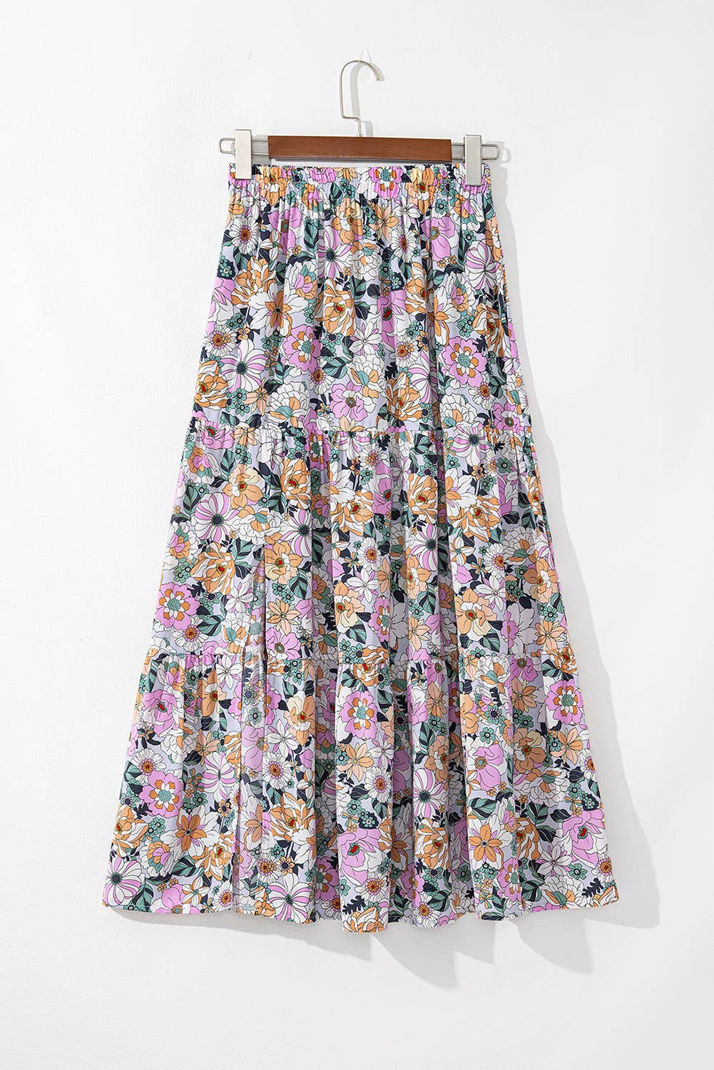Tiered Maxi Skirt