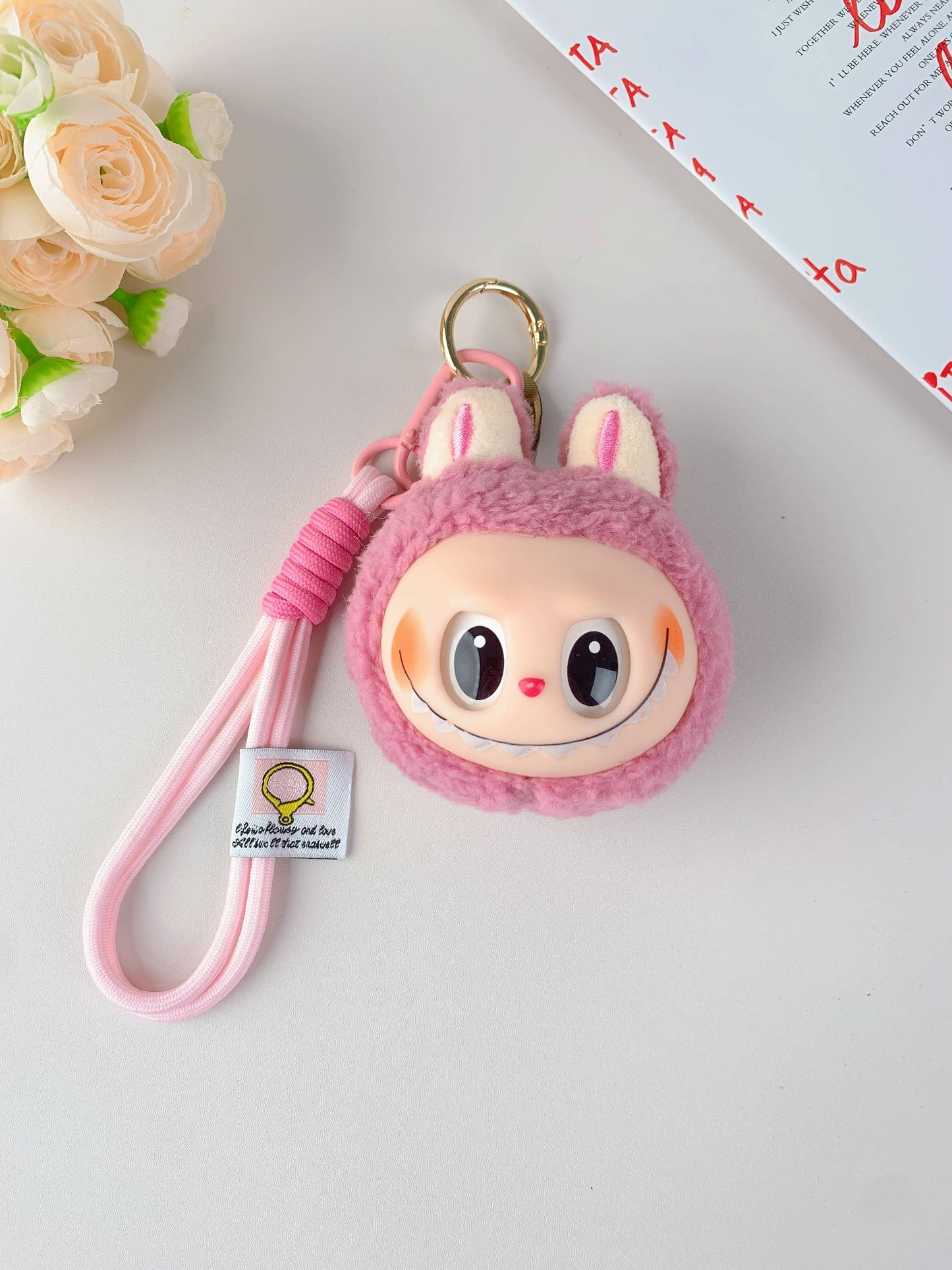 Plush Keychain – Bag Charm- toffee candy, lychee berry