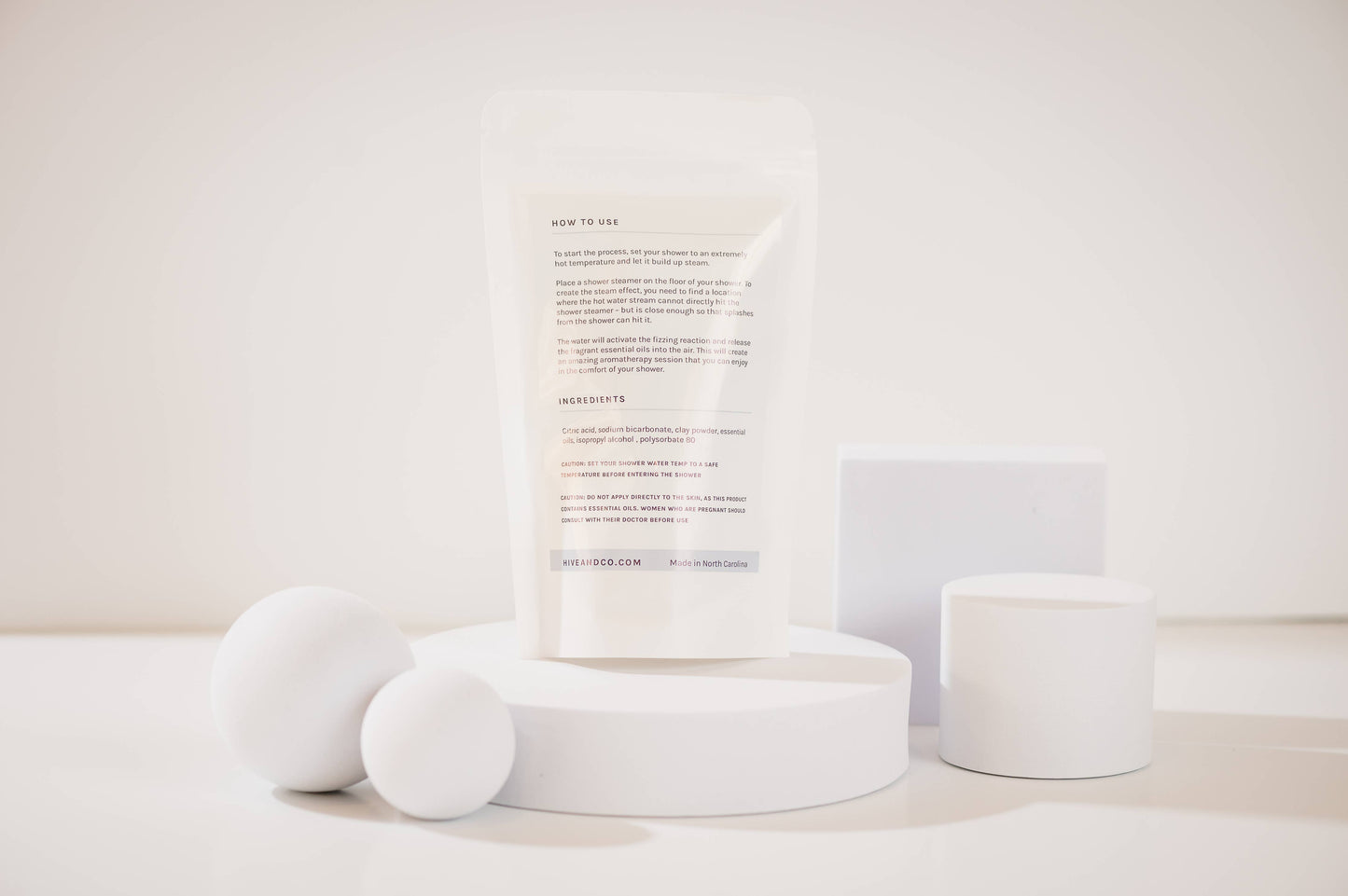 Shower Steamer 6 count bag (square tabs)