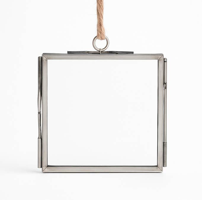 2-7/8" Glass Frame Ornament