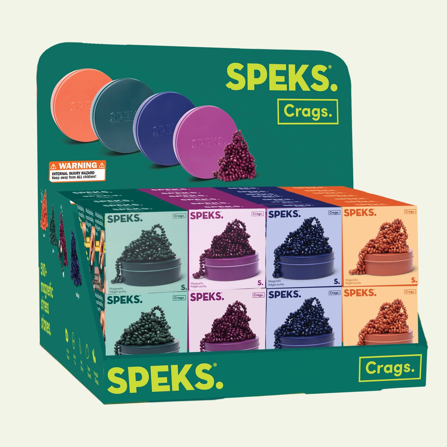 Mini Matte Crags - 4 color choices
