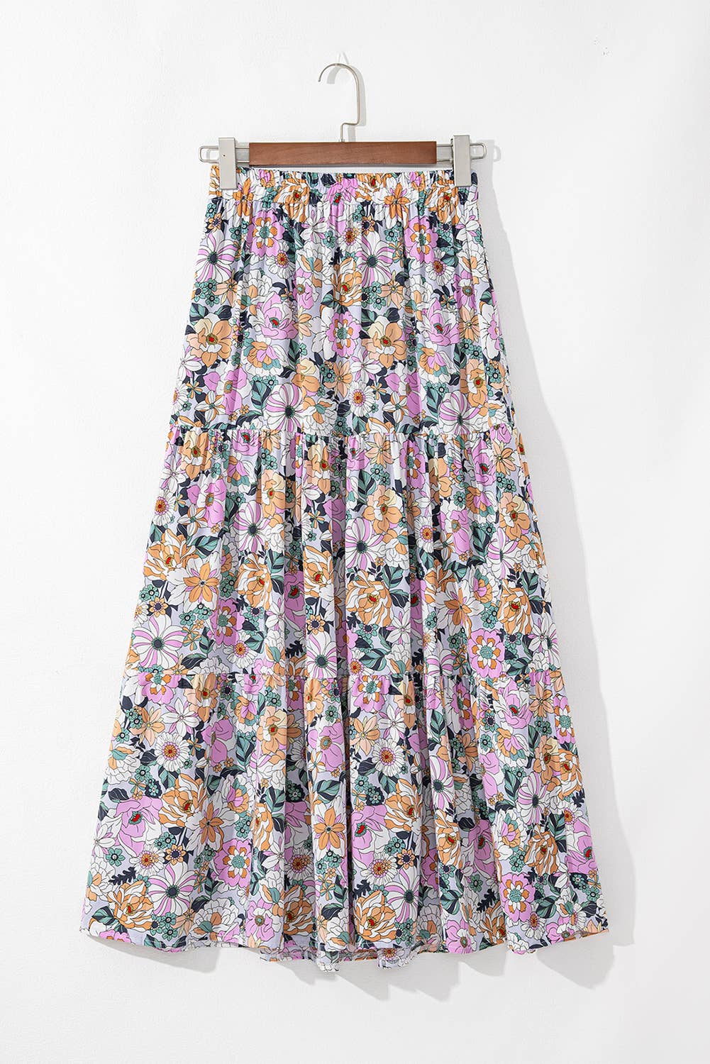 Tiered Maxi Skirt