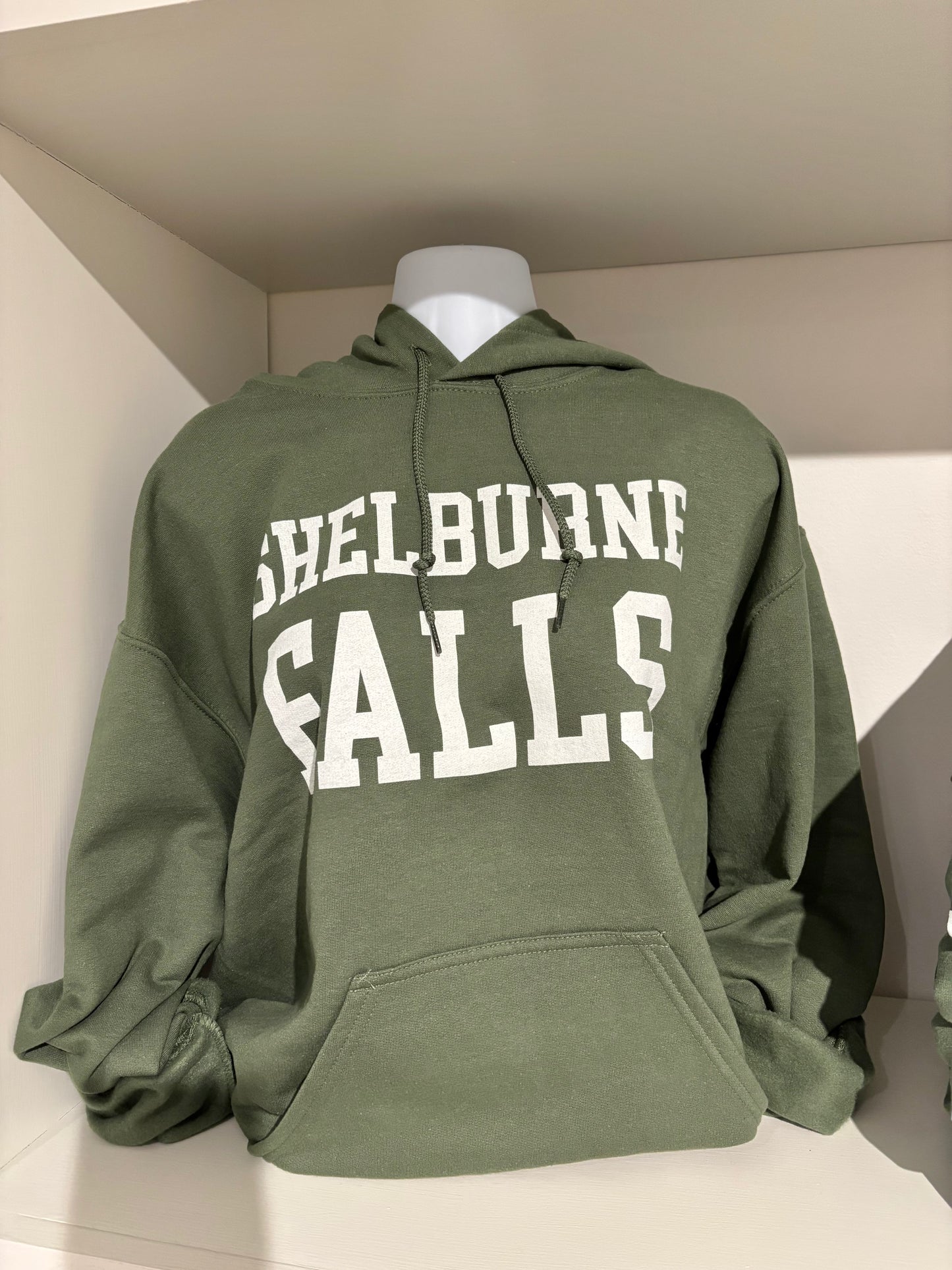 Shelburne Falls Hoodie - Olive