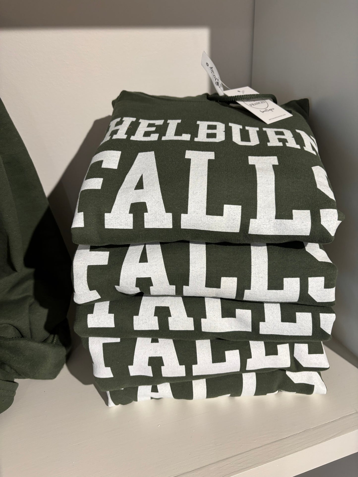 Shelburne Falls Hoodie - Olive