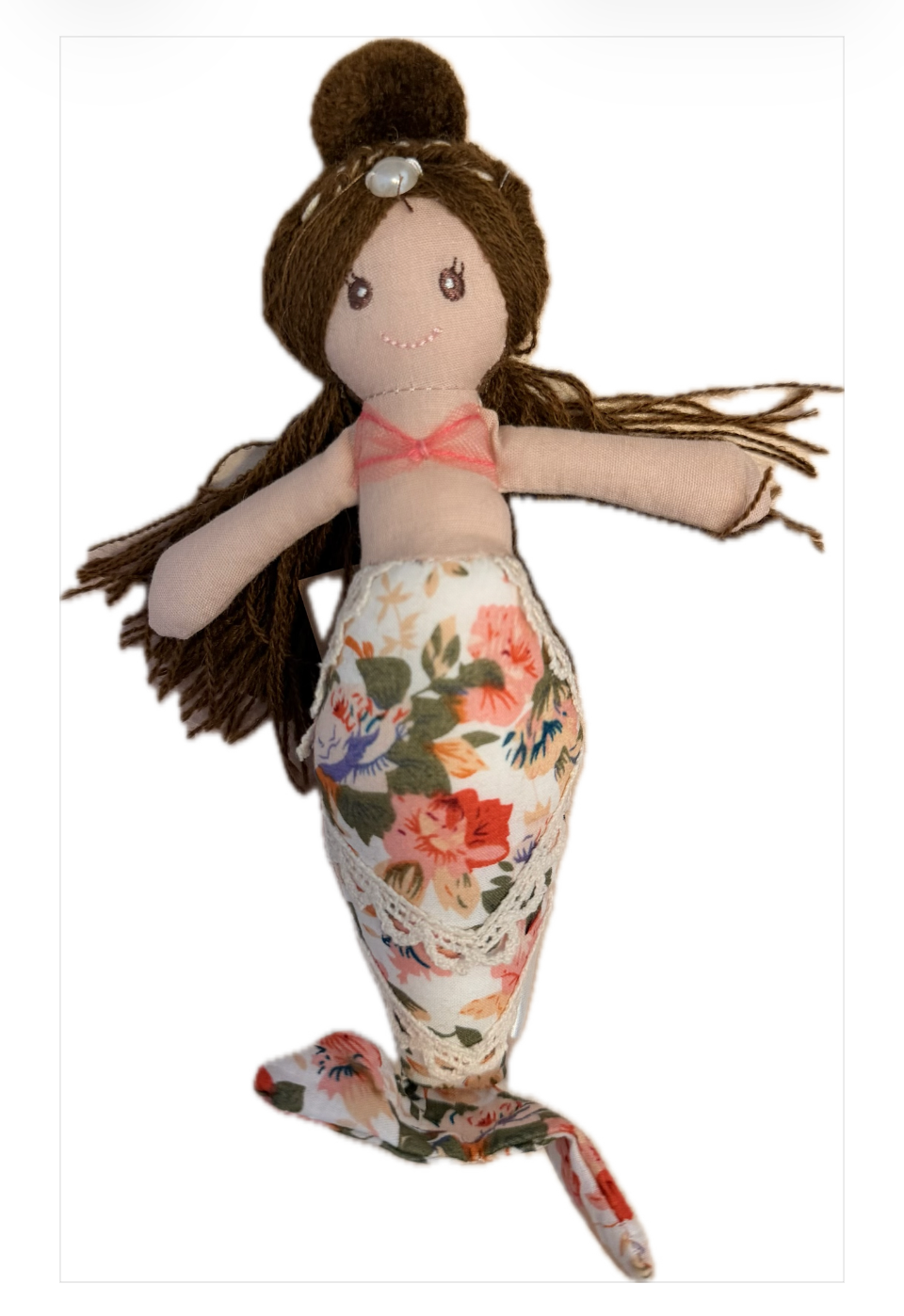 Fabric Mermaid Doll  - 4 Styles