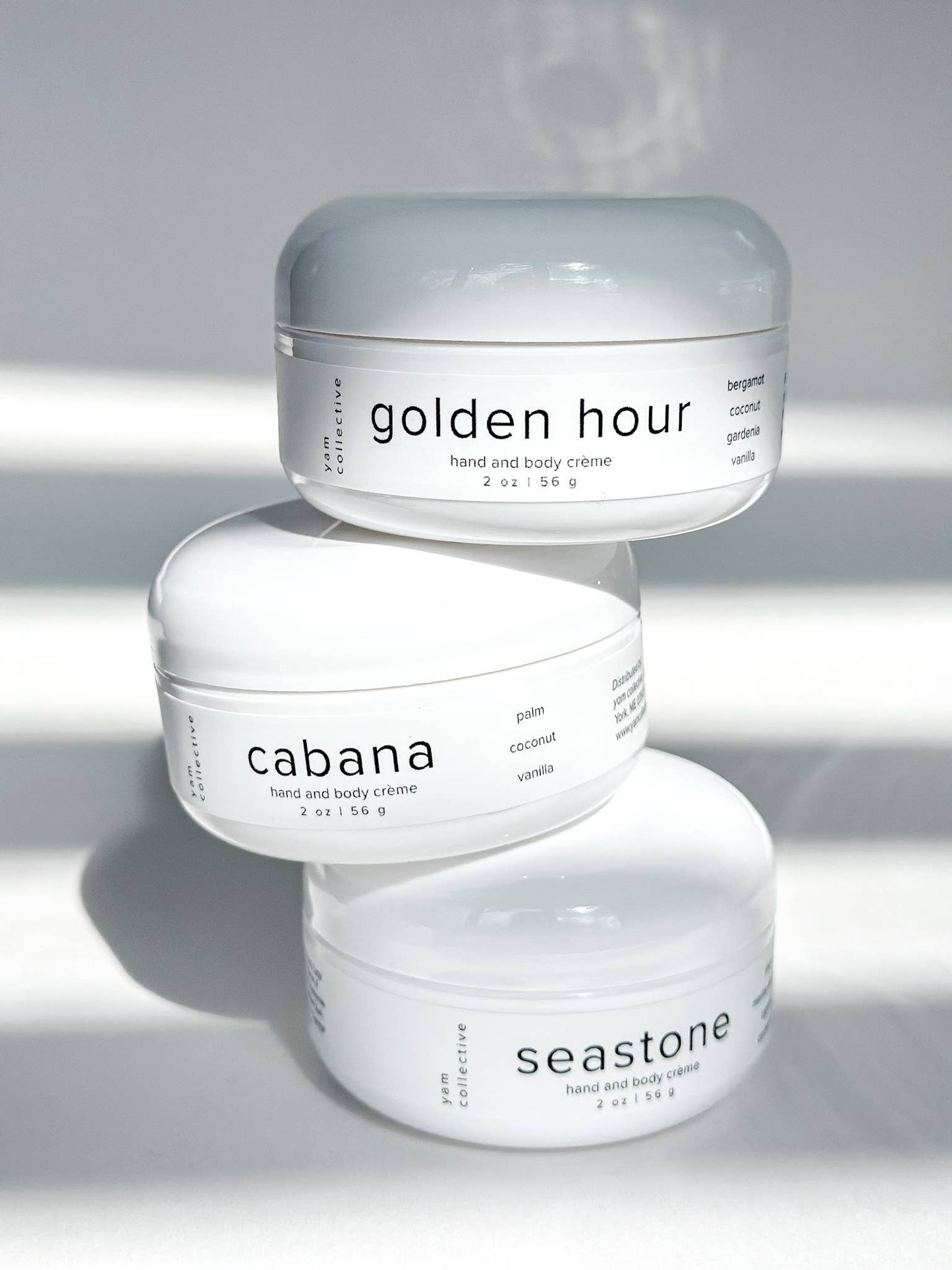 Hand + body creme: golden hour / mandarin, gardenia, musk