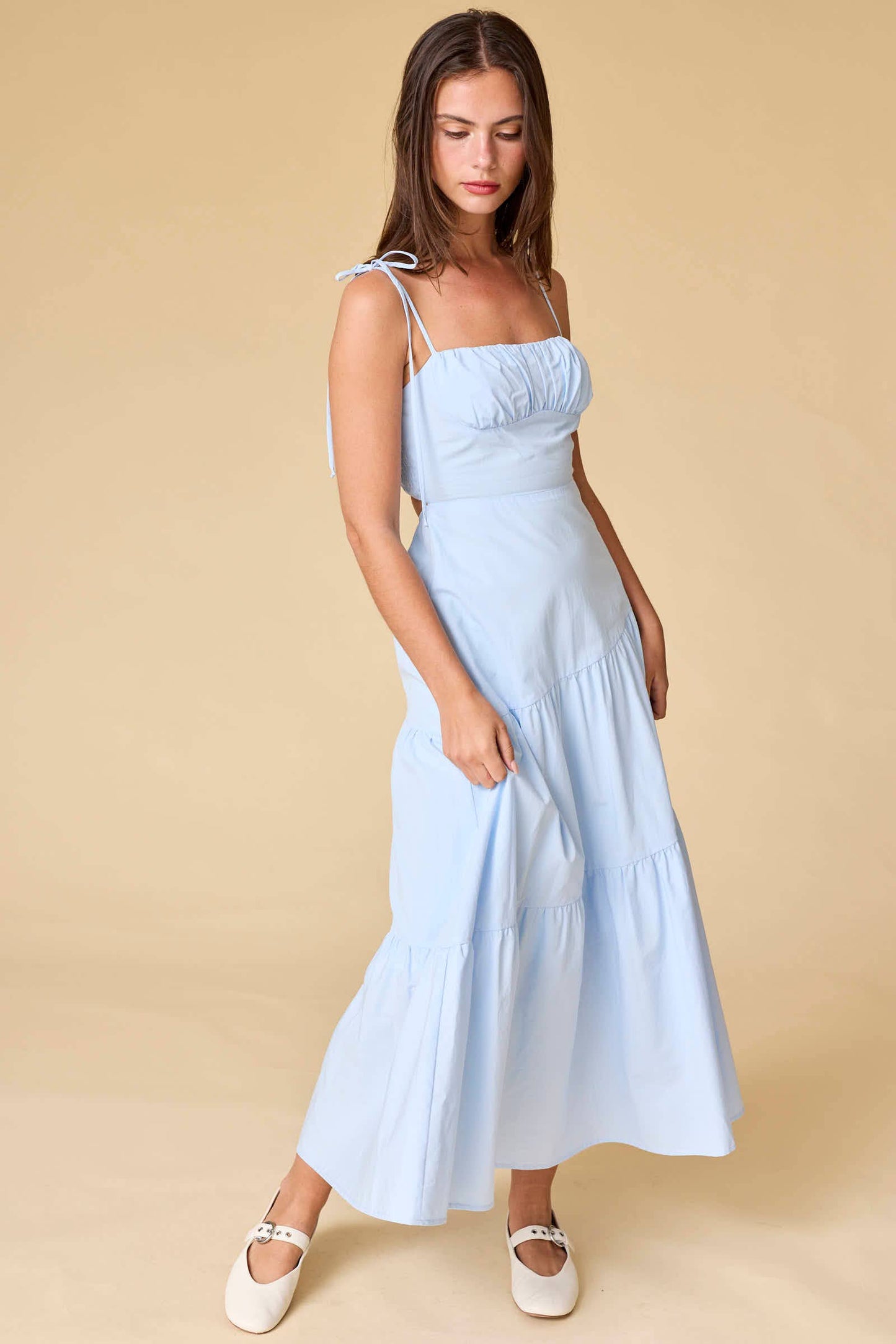 Kinsley Tiered Midi Dress