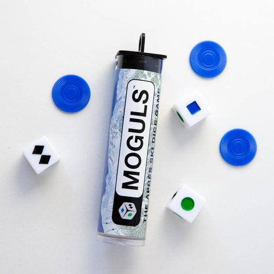 Moguls Dice Game - Apres Ski Game for Cozy Cabin Nights