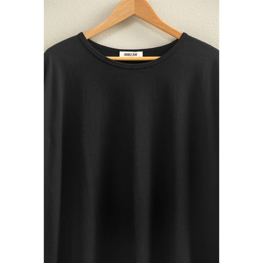 Oversized Midi Dress - Black