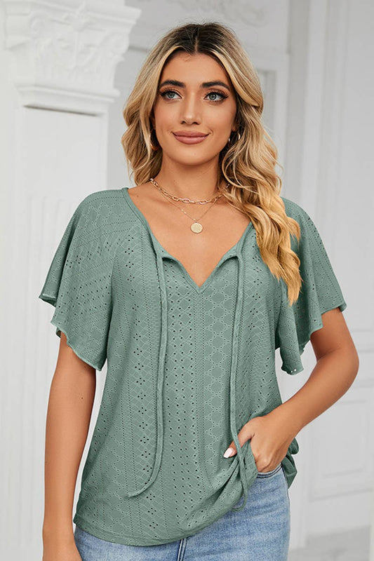 Eyelet Blouse